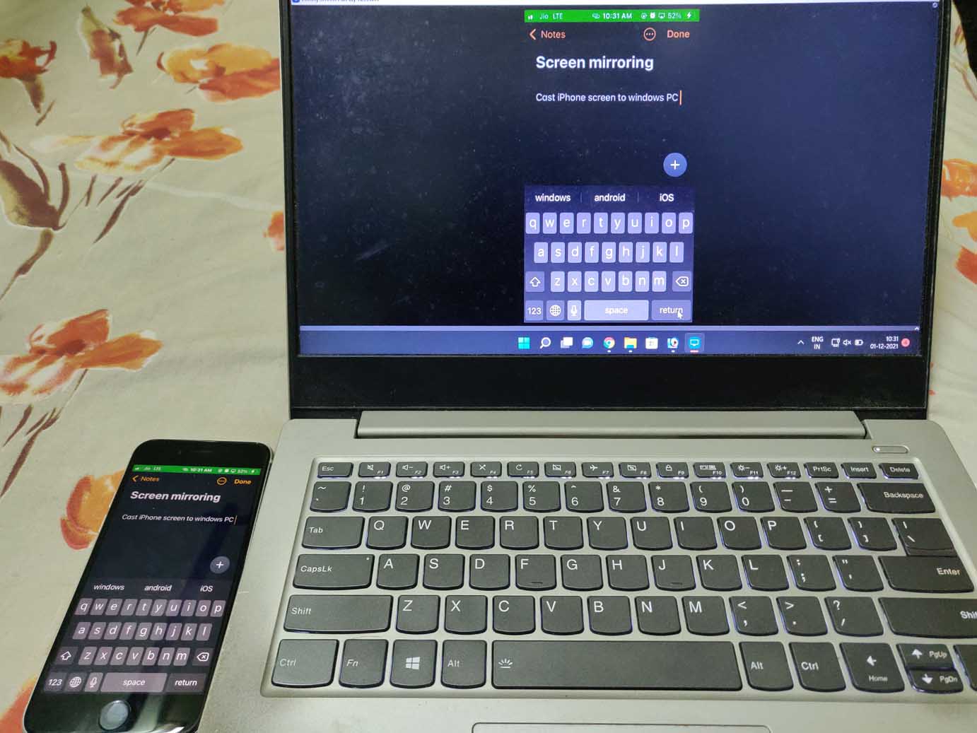How to Screen Cast iPhone to Windows 11? 11 iPhone screen cast on Windows 11