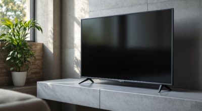 TheTVApp may have shut down for good, and this time the Discord went with it A dark smart TV screen showing a blank, unresponsive browser tab, the TV resting on a