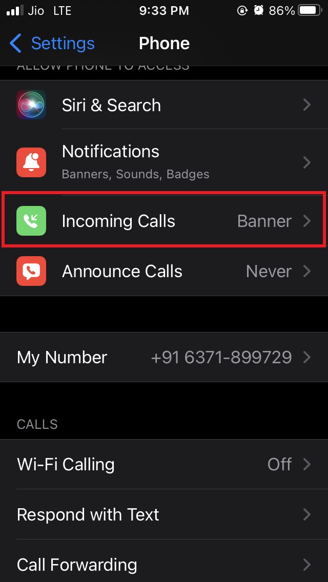 How To Fix Incoming Call Not Showing Up on iPhone Screen? 9 incoming calls