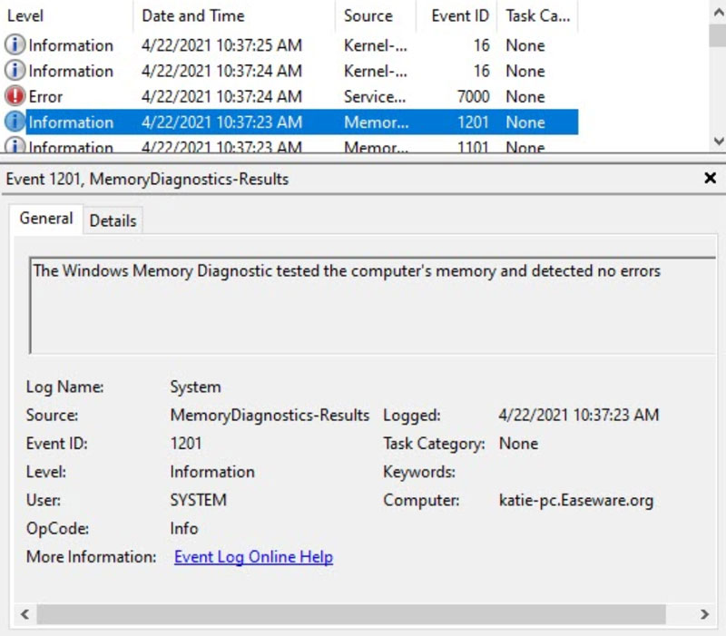 Fix: Video Memory Management Internal Error in Windows 11 9 memory diagnostic