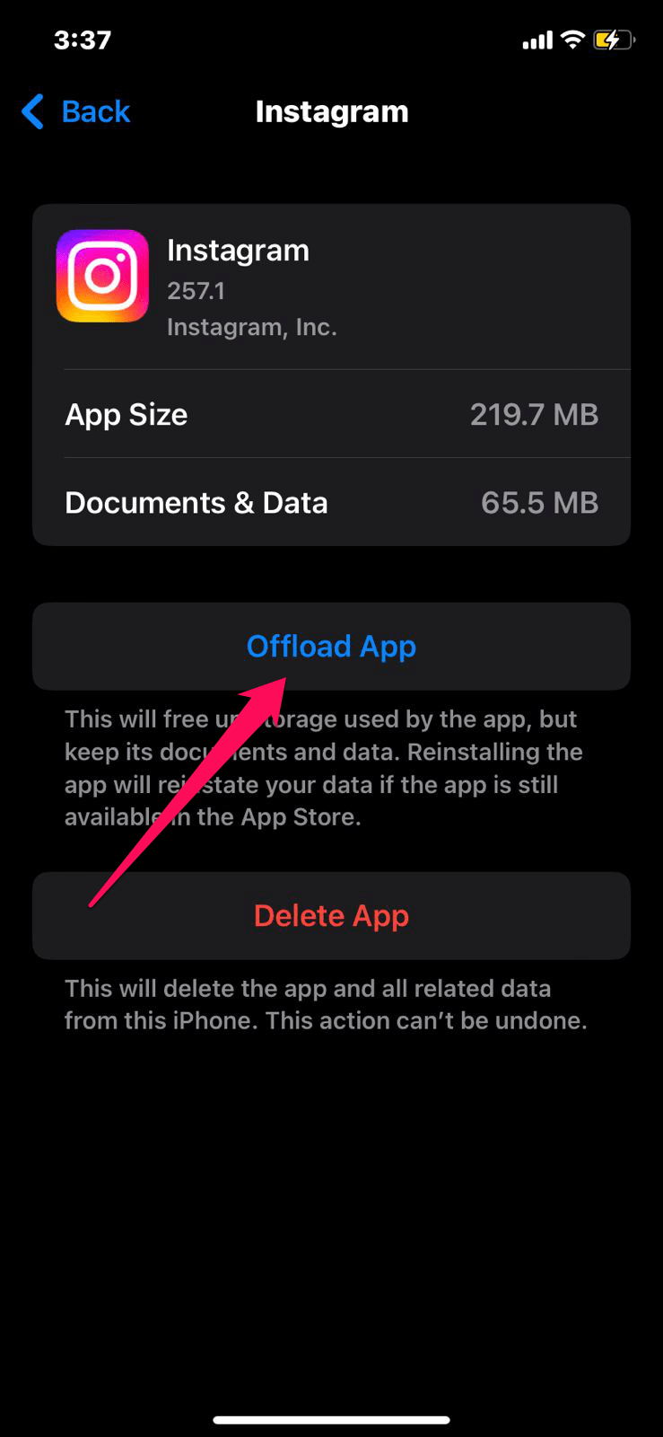 How to Fix Instagram Keeps Logging Me Out? 6 Offload Instagram