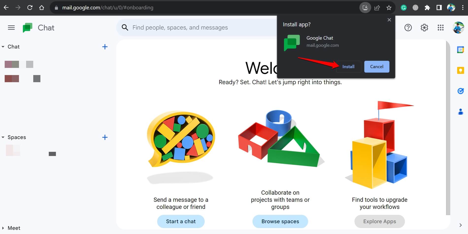 How to Fix Google Chat Desktop App Not Working on Windows 11? 15 install Google chat app