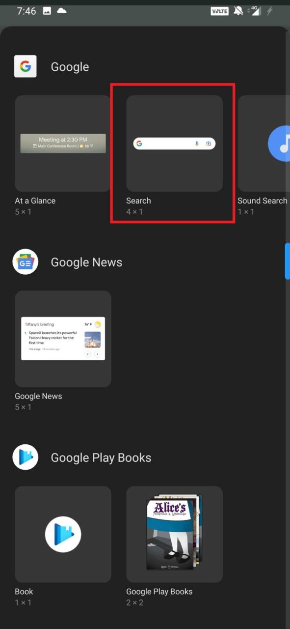 How to Fix Google Search Widget Bar Missing in Android? 3 install Google search bar widget