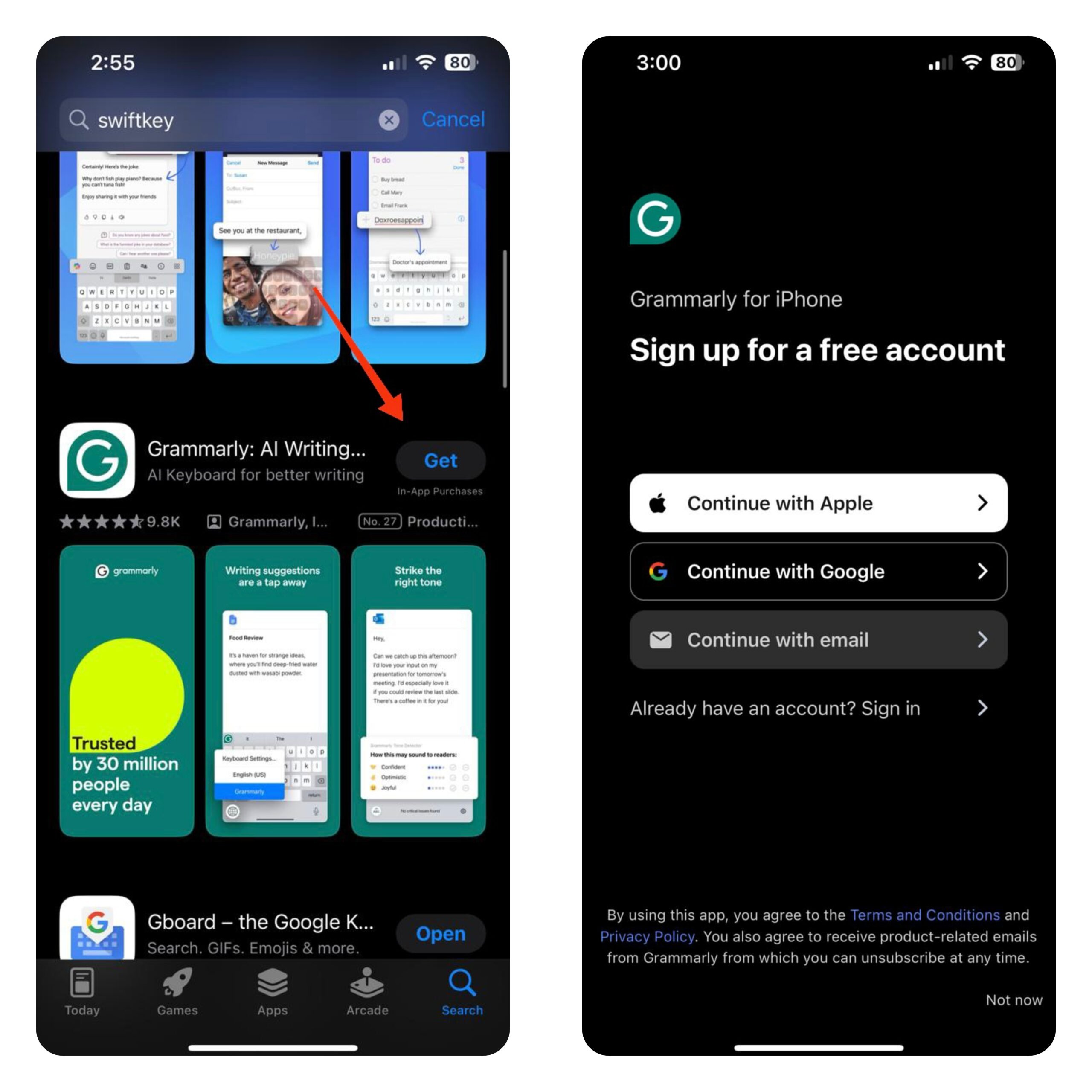 How to Change Keyboard on iPhone: Ultimate Guide 9 install Grammarly