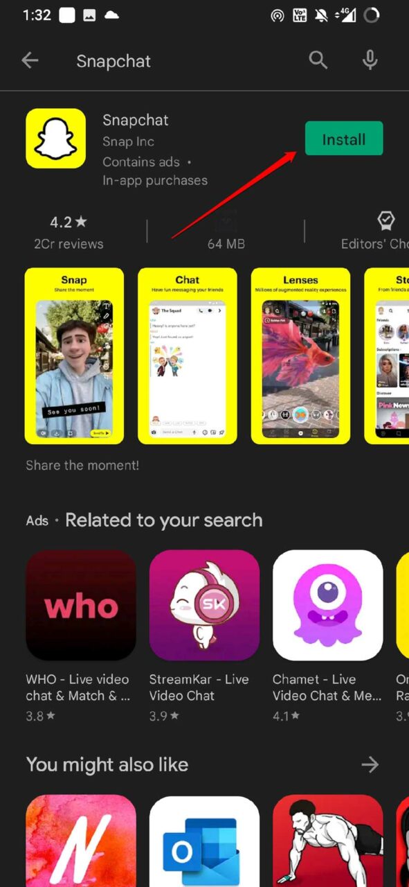 How to Fix Snapchat Not Showing Messages on Android and iPhone? 19 install Snapchat on Android