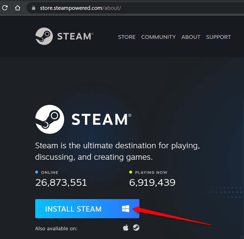 How to Fix Steam Not Working on Windows 11? 16 install Steam for Windows 11
