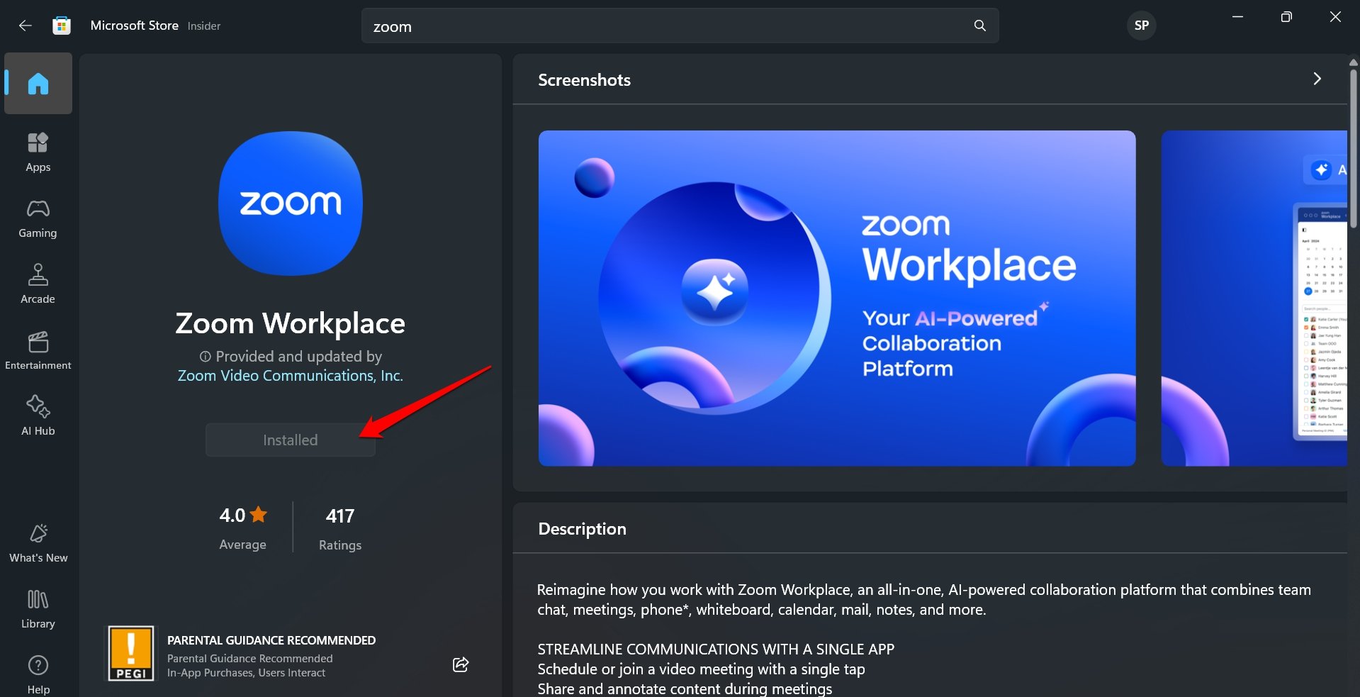 How to Fix Zoom Error 4502 13 install Zoom from Microsoft Store