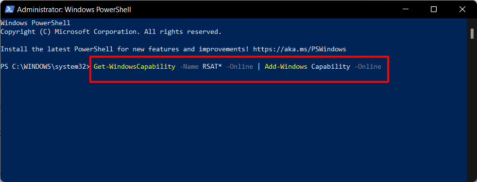 How to Install RSAT Tools in Windows 11? 5 install all rsat packages in windows 11