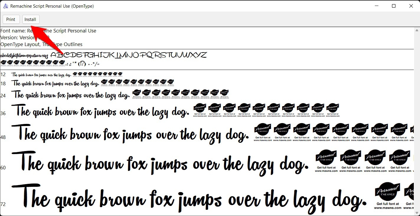 How to Install Custom Fonts in Windows 11? 7 install custom fonts in windows 11 via fonts preview