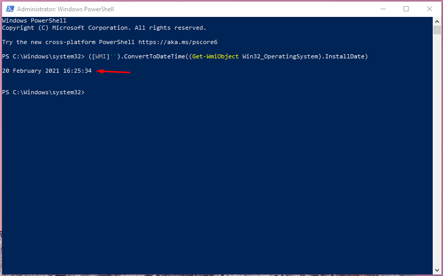 How to Check Date of Windows 10 OS Installation on PC? 11 install date powershell