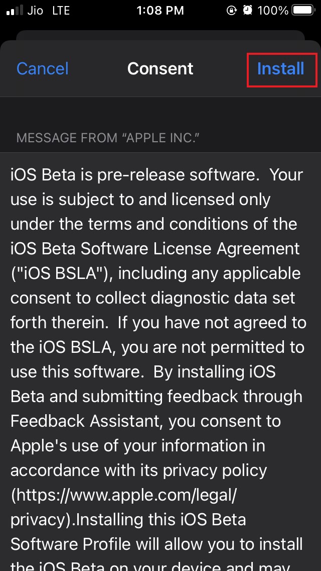 How To Install iOS 15 Beta on iPhone? 9 install iOS