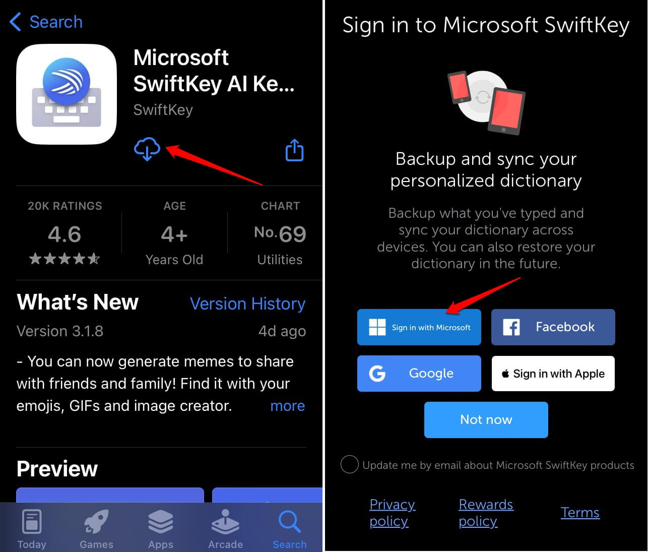 How to Enable Clipboard Syncing in Windows 11 14 install microsoft switfkey on iPhone and log in