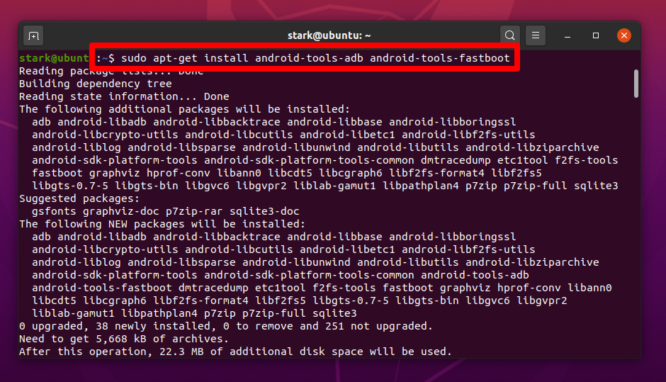 How to Install and Use ADB & Fastboot on Linux? 3 install platform tools with linux terminal