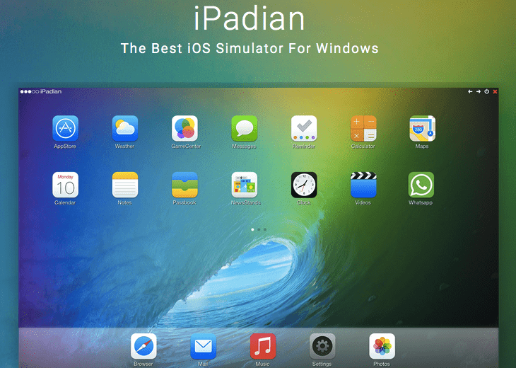 ipadian iphone emulator for windows