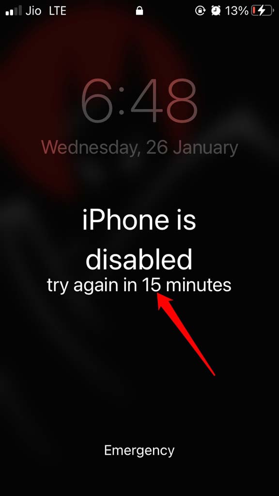 How to Reset iPhone without iTunes When you Forgot the Passcode? 5 iphone disabled for 15 minutes