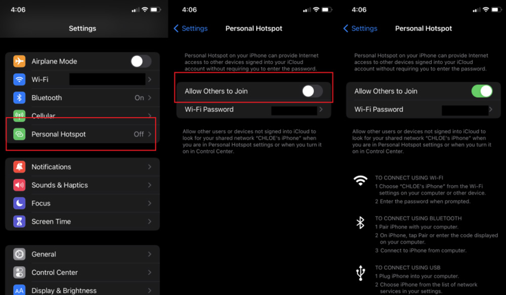 How to Turn Your iPhone Into a Hotspot? 2 Steps to Turn on The Mobile Hotspot on iPhone