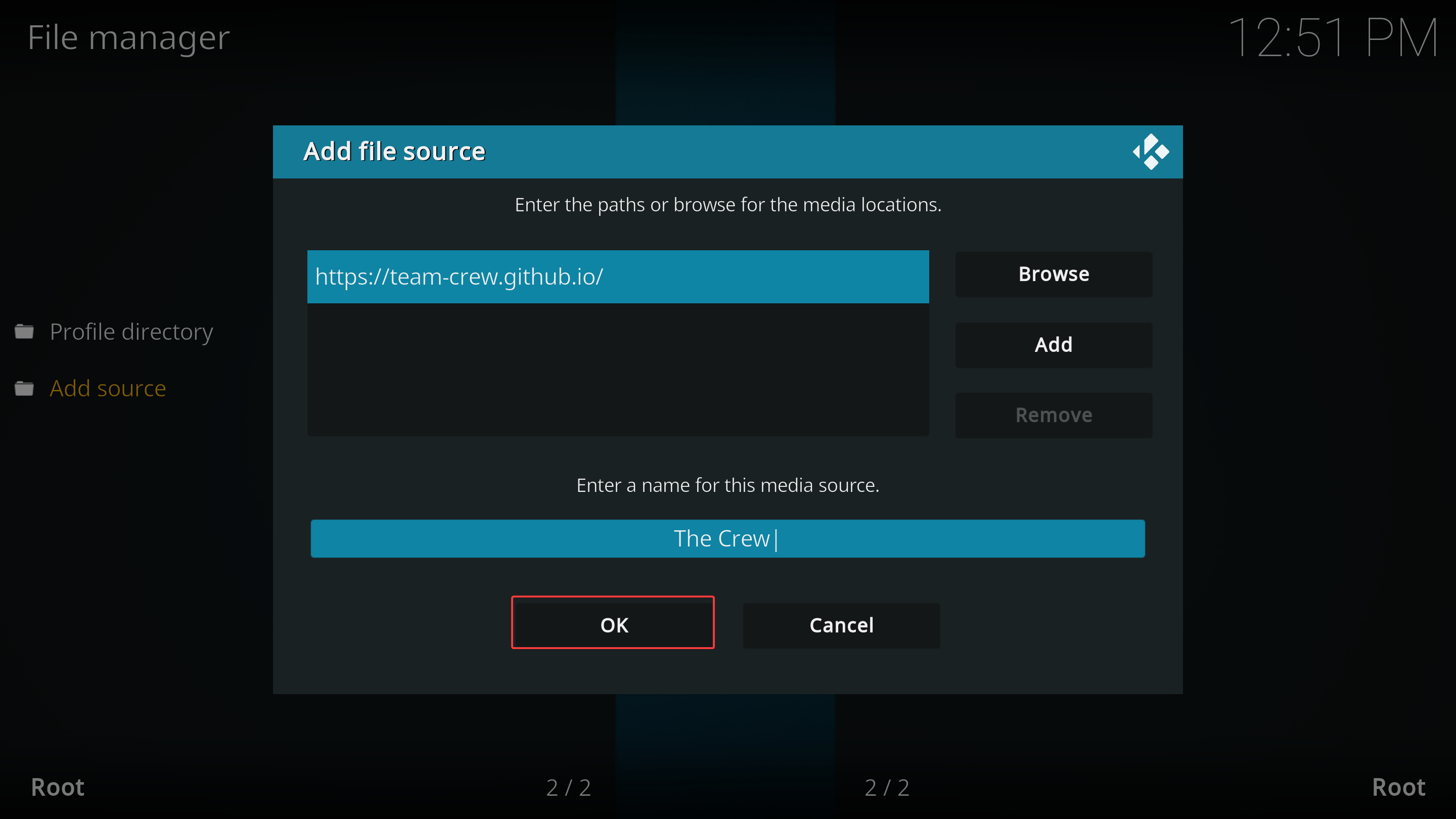 Top 10 Best Free Kodi Movie Addons 13 click OK to save