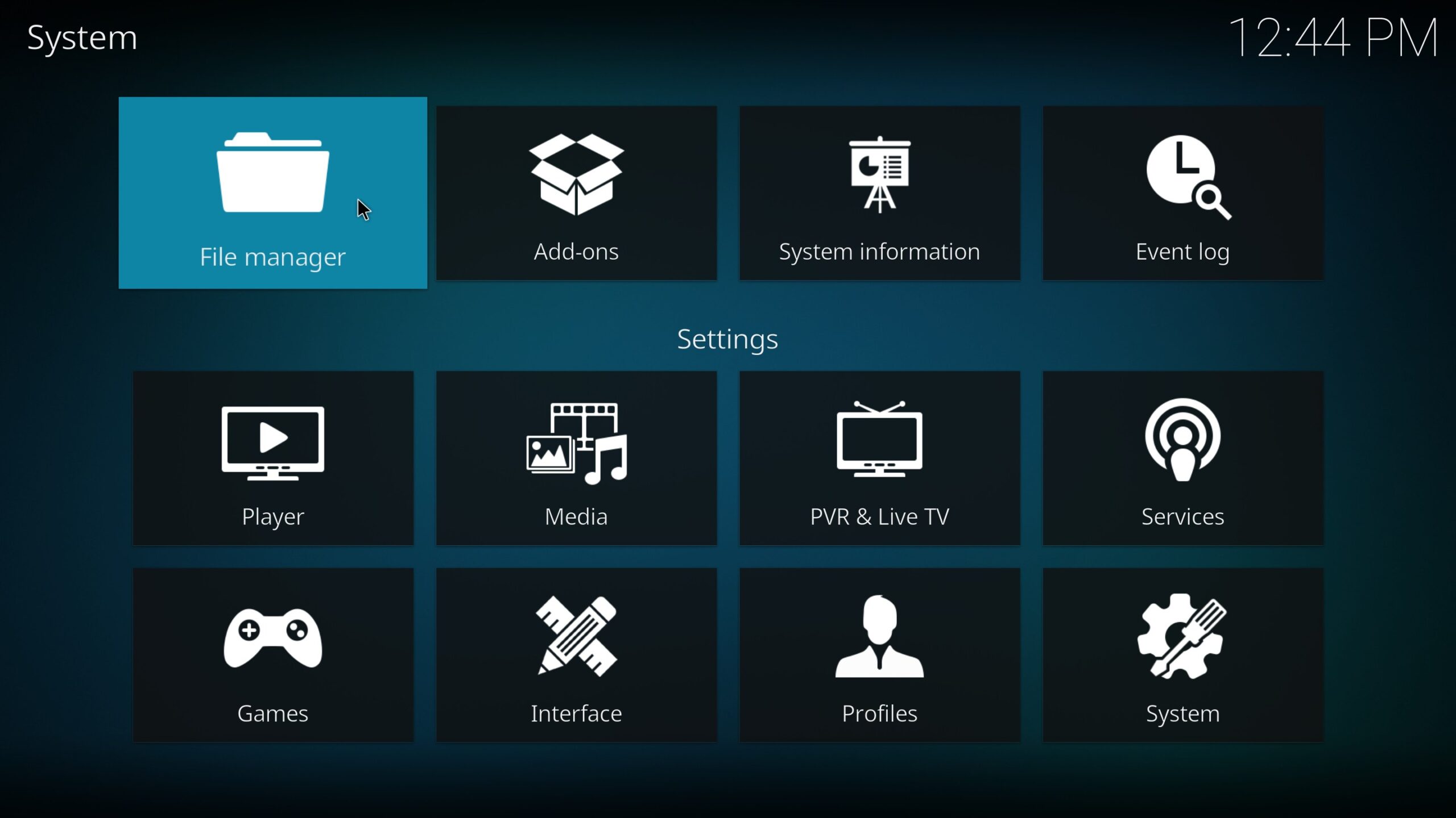 Top 10 Best Free Kodi Movie Addons 8 Click on File Manager