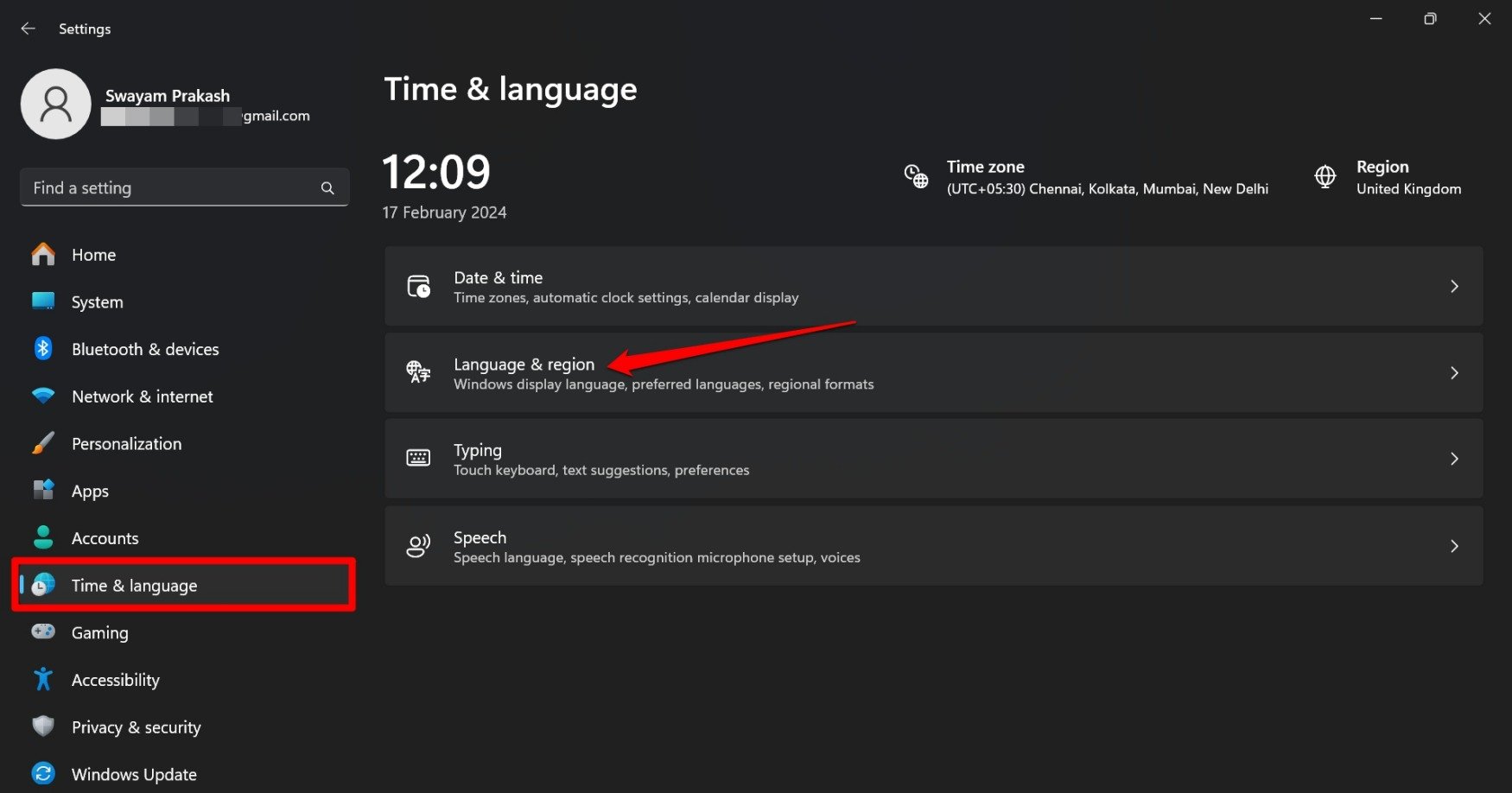 How to Create AI Images in Paint on Windows 11 17 language and region settings Windows 11