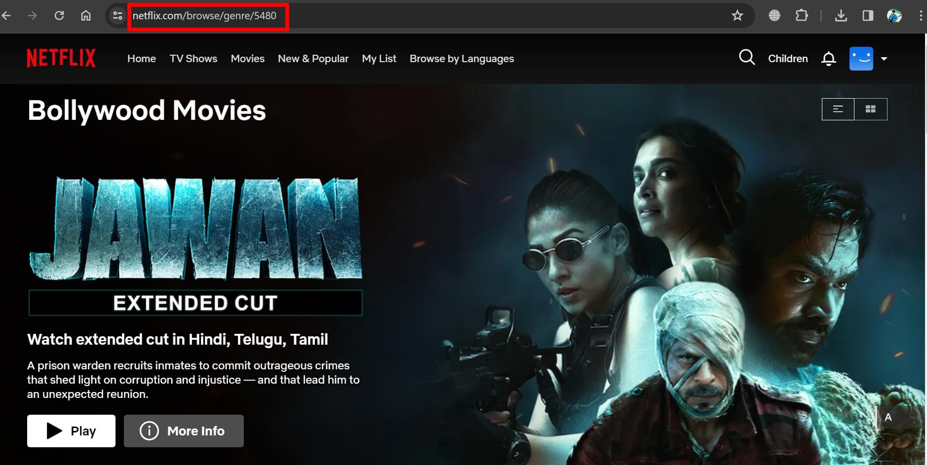 latest bollywood movies on Netflix 