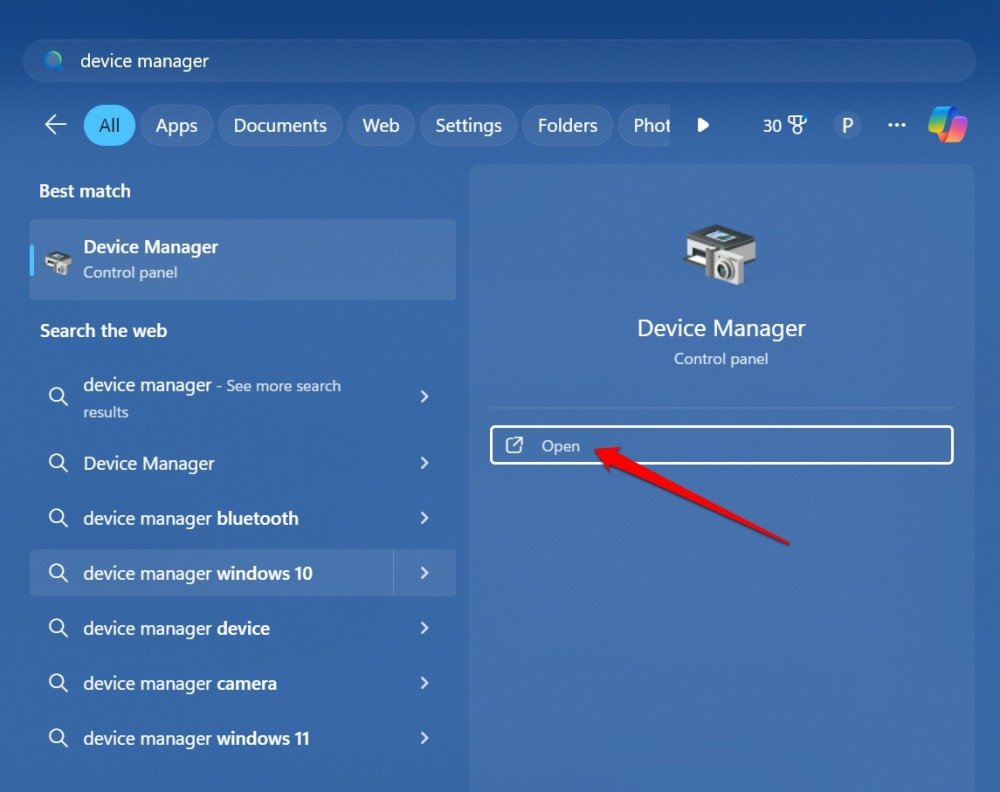 How to Fix if My Screen is Zoomed on Windows PC 2 launch Windows device manager
