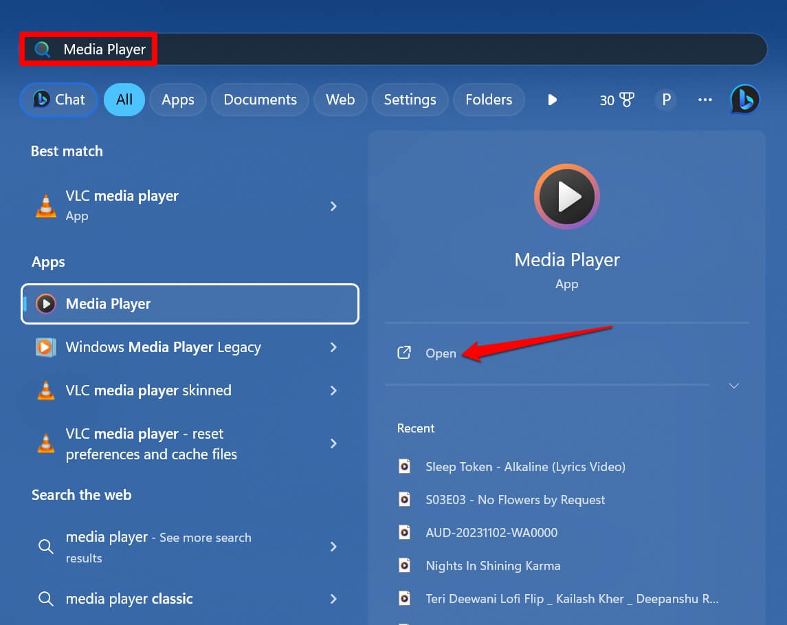 How to Fix 'Windows Media Player Has Stopped Working' Error on Windows 11 4 launch Windows media player