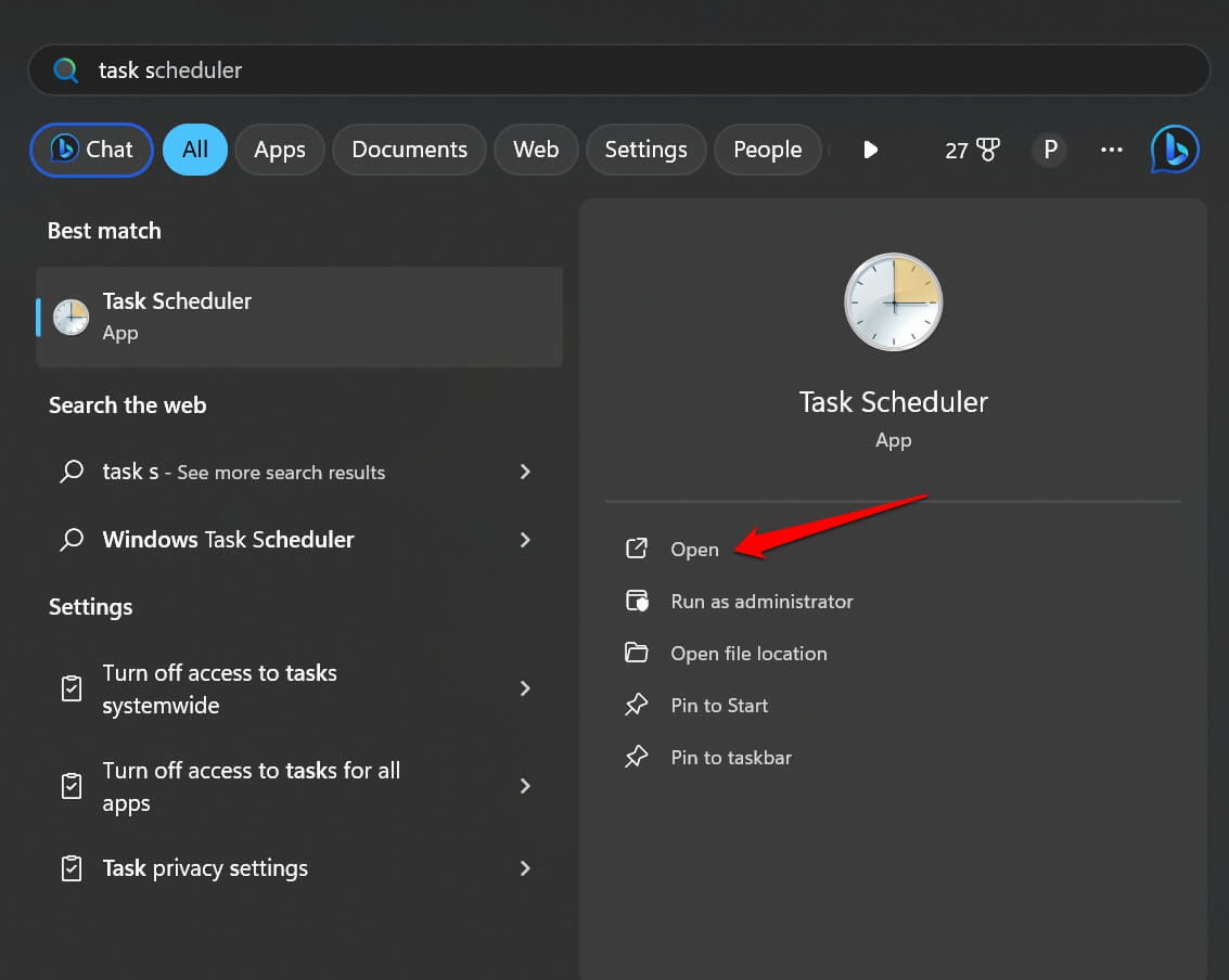 How to Fix Windows PC Randomly Waking Up from Sleep? 3 launch Windows task scheduler