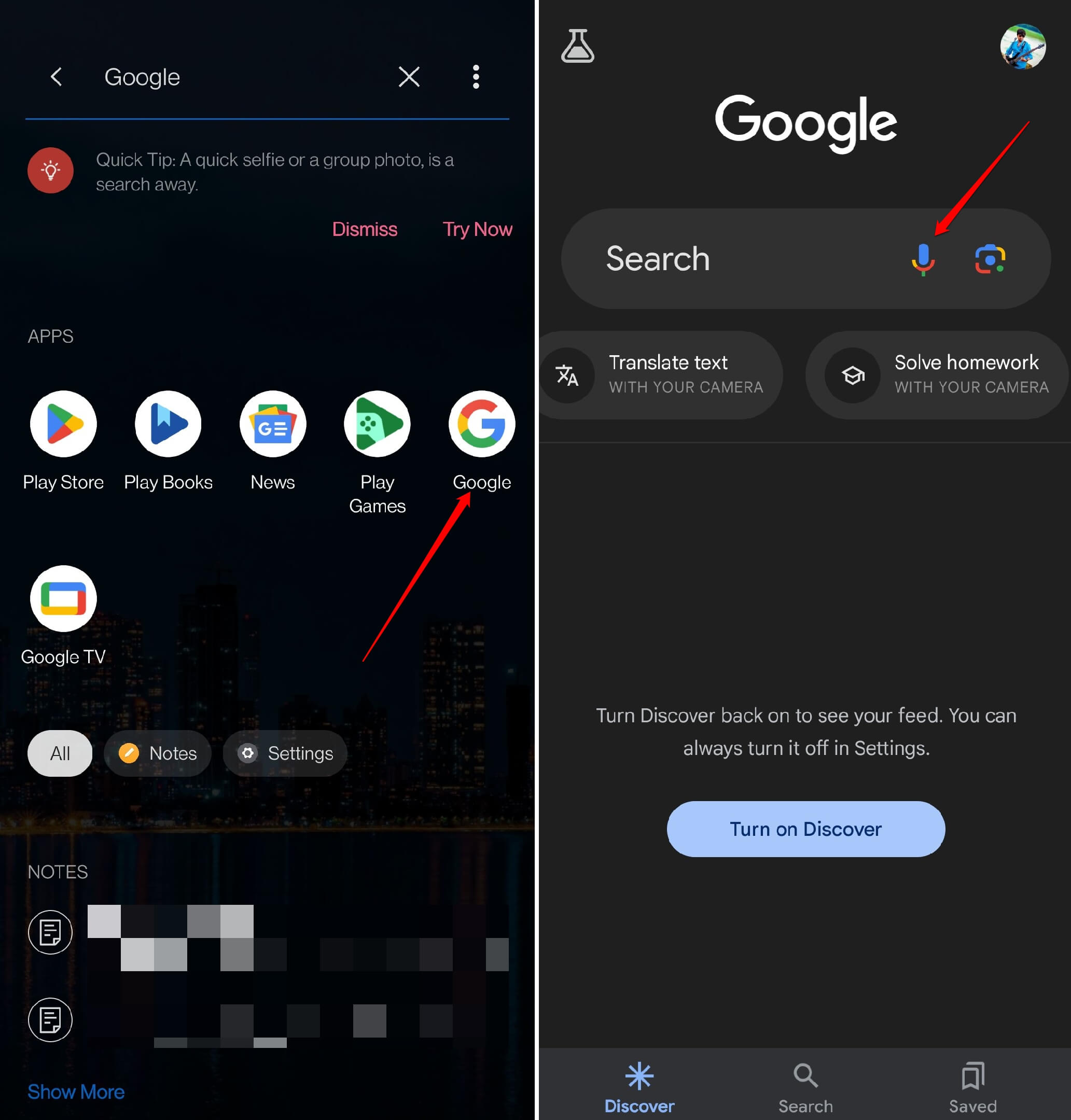 How to Use 'Hum to Search' on Google to Find a Song 3 launch the Google app on your phone