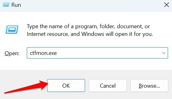 How to Fix Unable to Type in Search Bar for Windows 11 12 launch the ctfmon process Windows 11