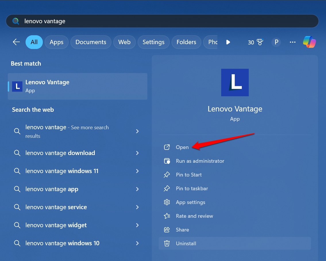 How to Stop Laptop Battery from Charging Above 80 Percent? 5 lenovo vantage