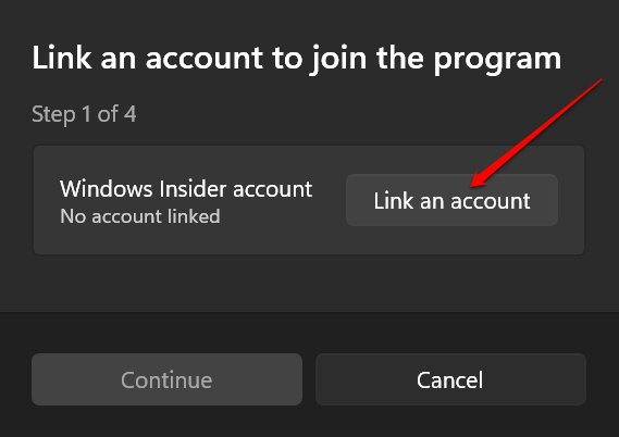 How to Create AI Images in Paint on Windows 11 4 link an account to join windows insider