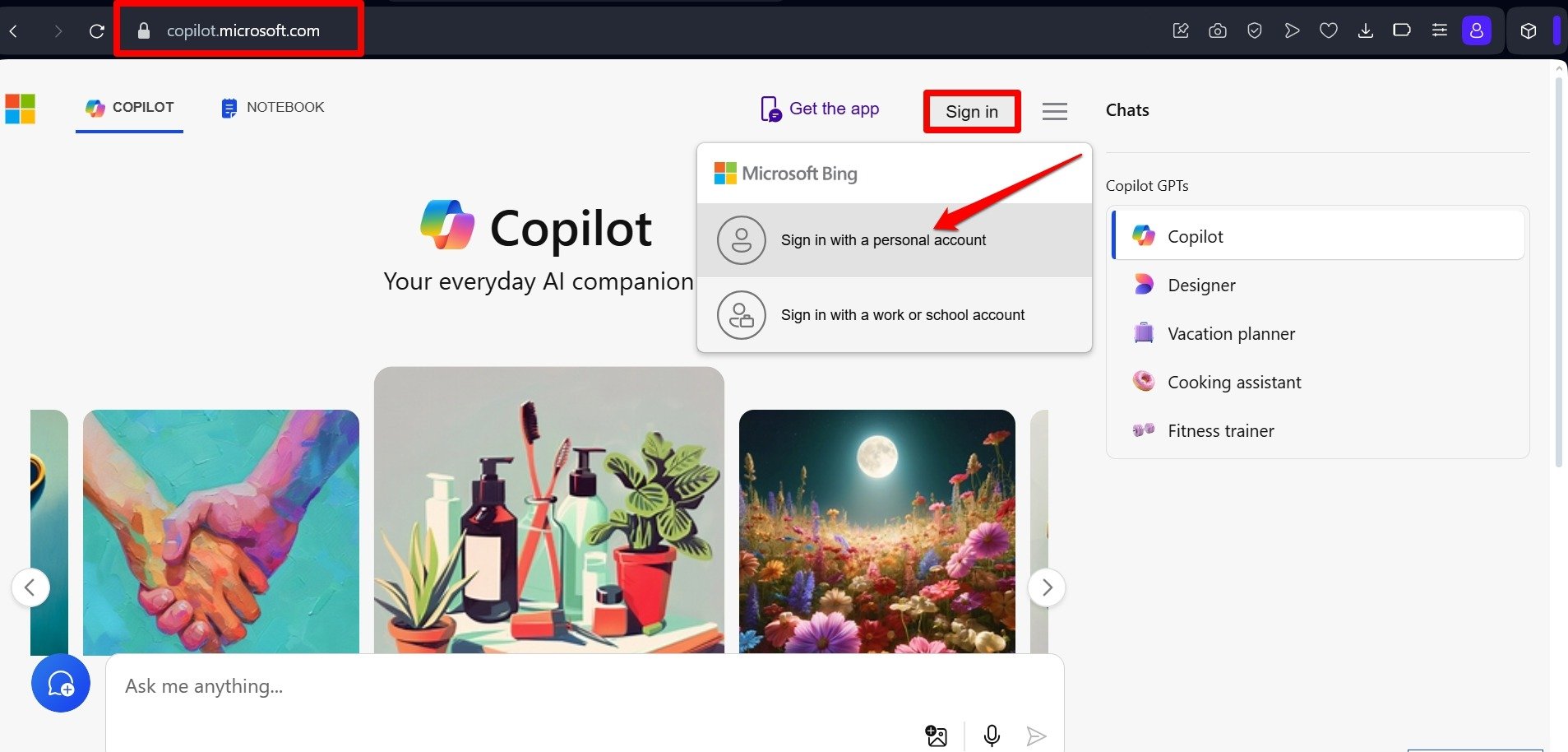 How to Fix 'Sorry! Copilot is not Available for This Account' 2 log into Copilot