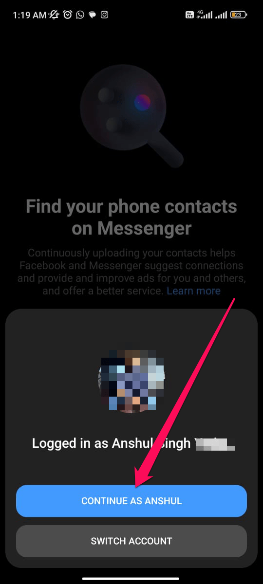 How to Enable Facebook Messenger Chat Heads on Android? 2 Open Facebook Messenger