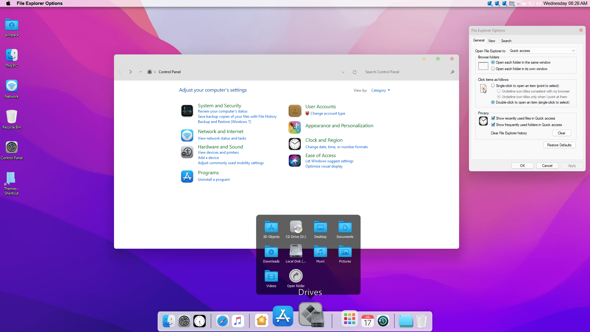 5 Best macOS Skin and Launcher for Windows 11 3 macOS Monterey Skin Pack