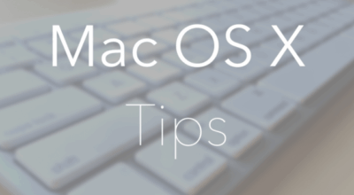 macOS Tips tricks