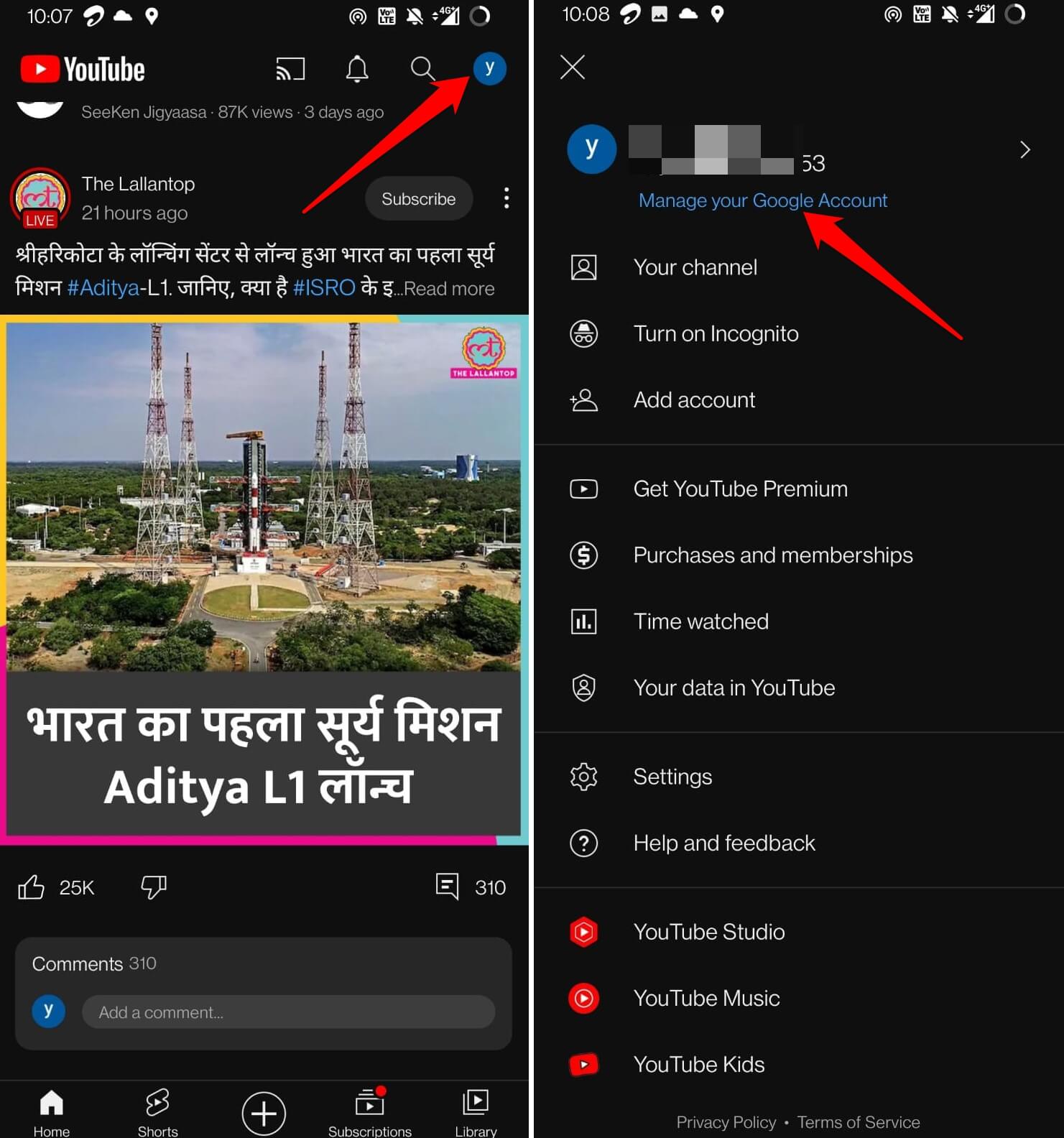 Fix YouTube Watch History Not Working: Android, iPhone and Web 15 manage Google account associated with YouTube