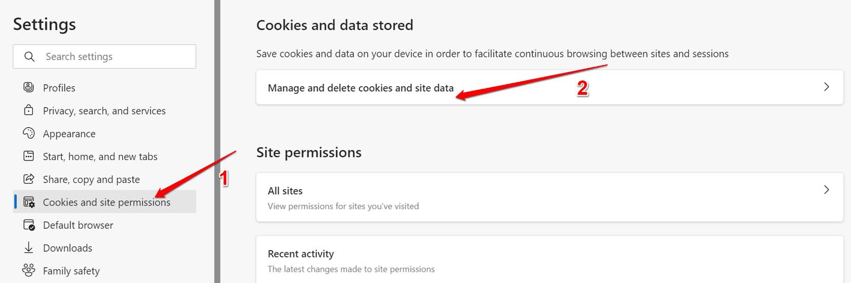 How to Fix Microsoft Edge Not Syncing? 12 manage and delete cookies on Edge browser