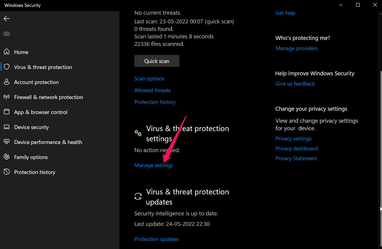 How to Fix Hazel Sky Keeps Crashing on PC? 16 Disable Real-Time Protection