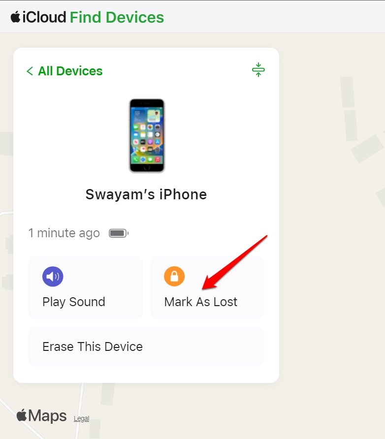 What to Do if Your iPhone is Stolen: Guide 4 mark iPhone as lost
