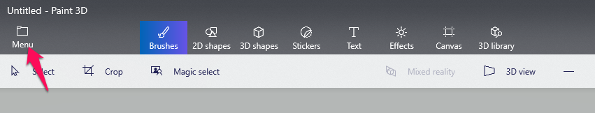 How to Make an Image Transparent on Windows and Mac? 2 Use Microsoft Paint 3D (Only Windows)