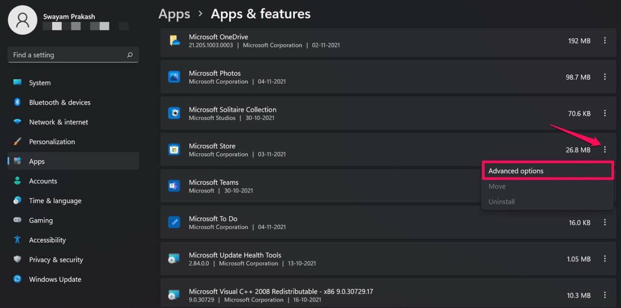 Microsoft Store App Not Opening in Windows 11: How to Fix 12 microsoft store advanced options