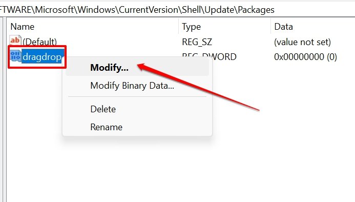 3 Best Ways to Enable Drag and Drop on Windows 11 9 modify dword value for drag and drop