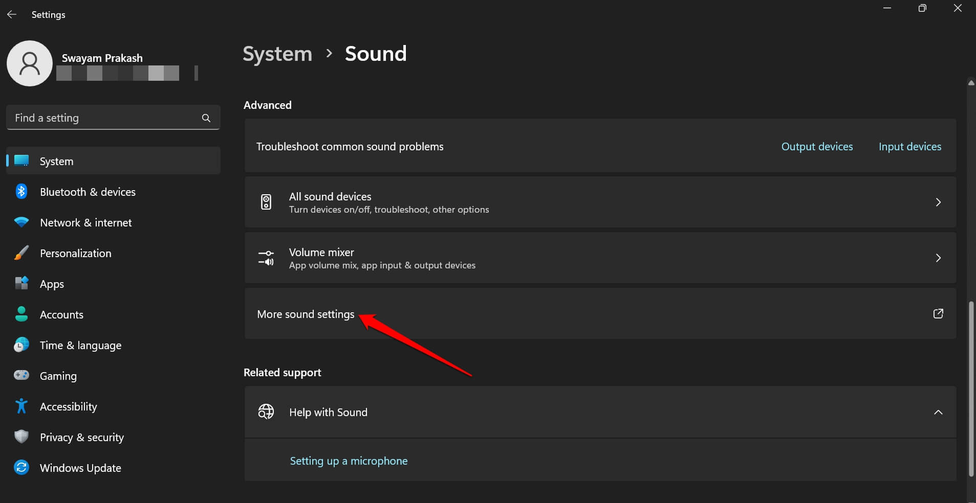 How to Fix Sound Recorder Not Working on Windows 11? 3 more sound settings