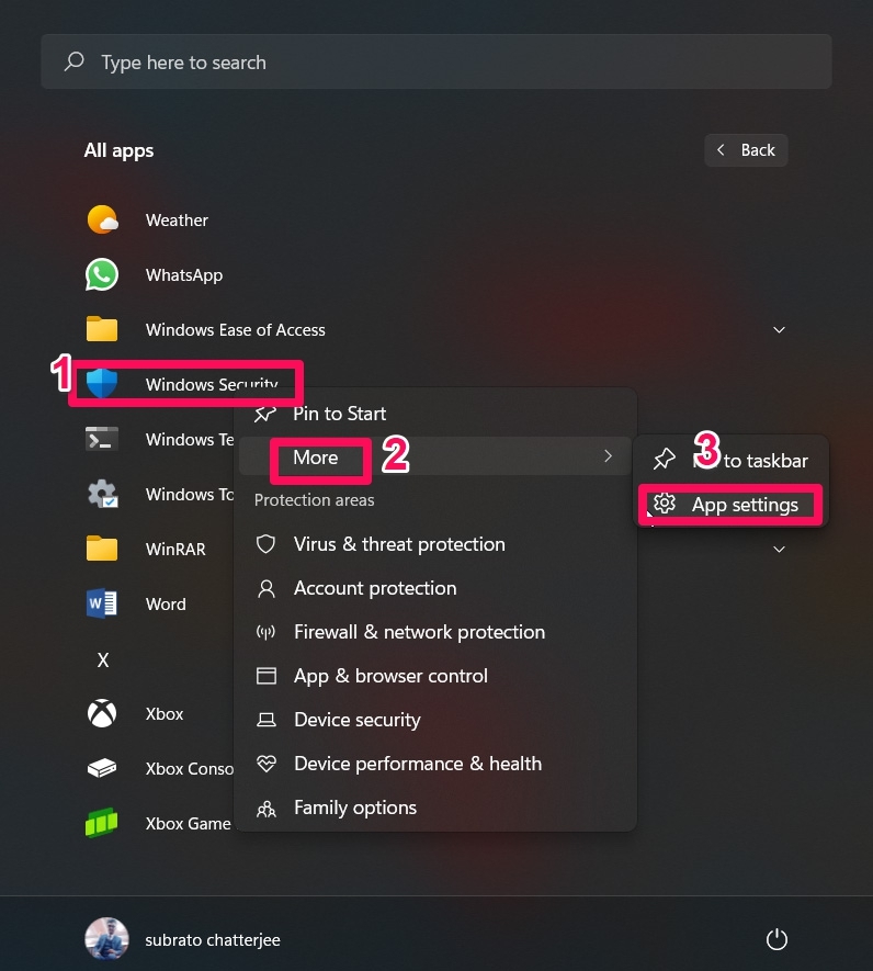 How to Fix Unable to Access Windows Security? 6 Reset Windows Security App