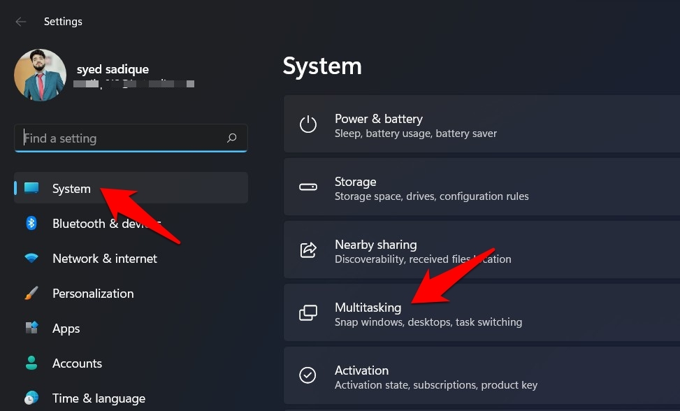 multitasking windows 11