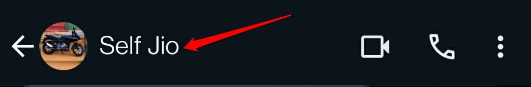 What Do the Different Icons and Symbols Mean on WhatsApp 11 name of the WhatsApp contact in a chat