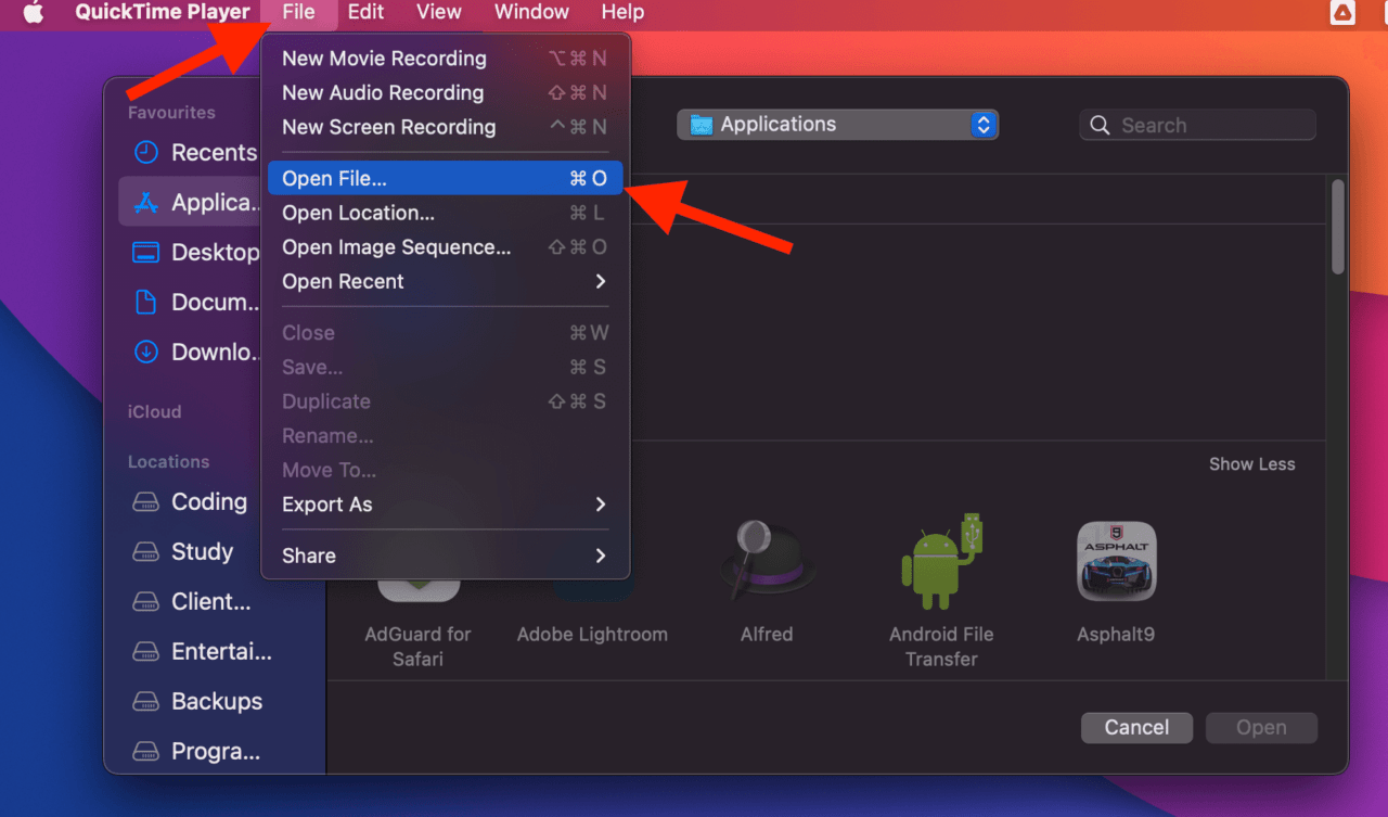 How to Play MOV Files on Mac? 2 How to Play MOV Files on Mac? 1