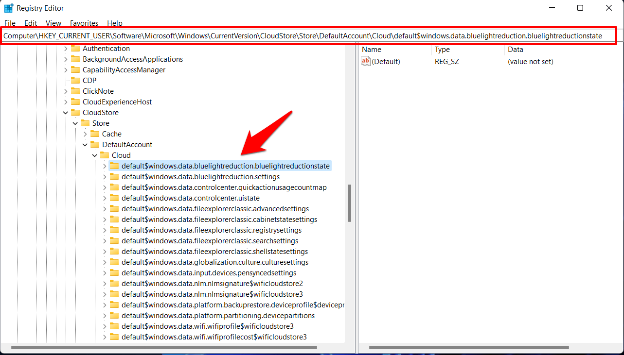How to Fix Night Light Not Working in Windows 11? 12 night light registry editor value in windows 11