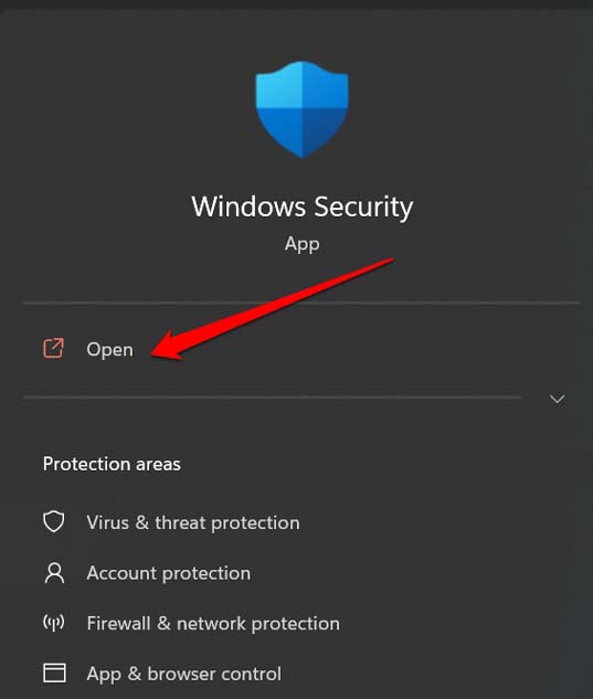 How to Fix the Stdole32.tlb Error in Windows 11 7 open Windows security