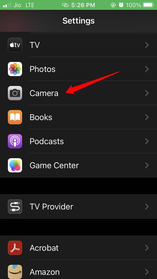 Live Text Not Working on iOS 15: How to Fix 3 open camera settings